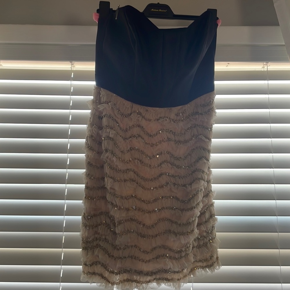 Mill strapless dress
